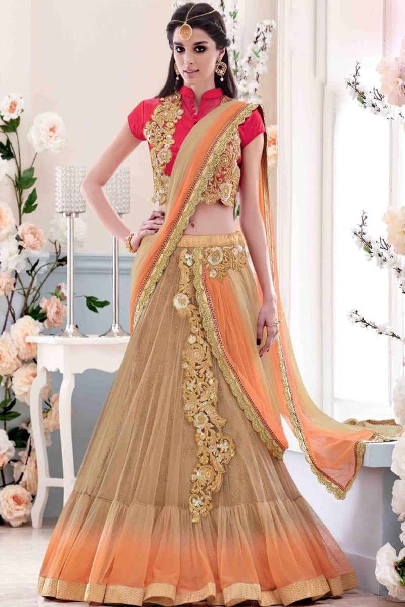 Lehenga saree 11