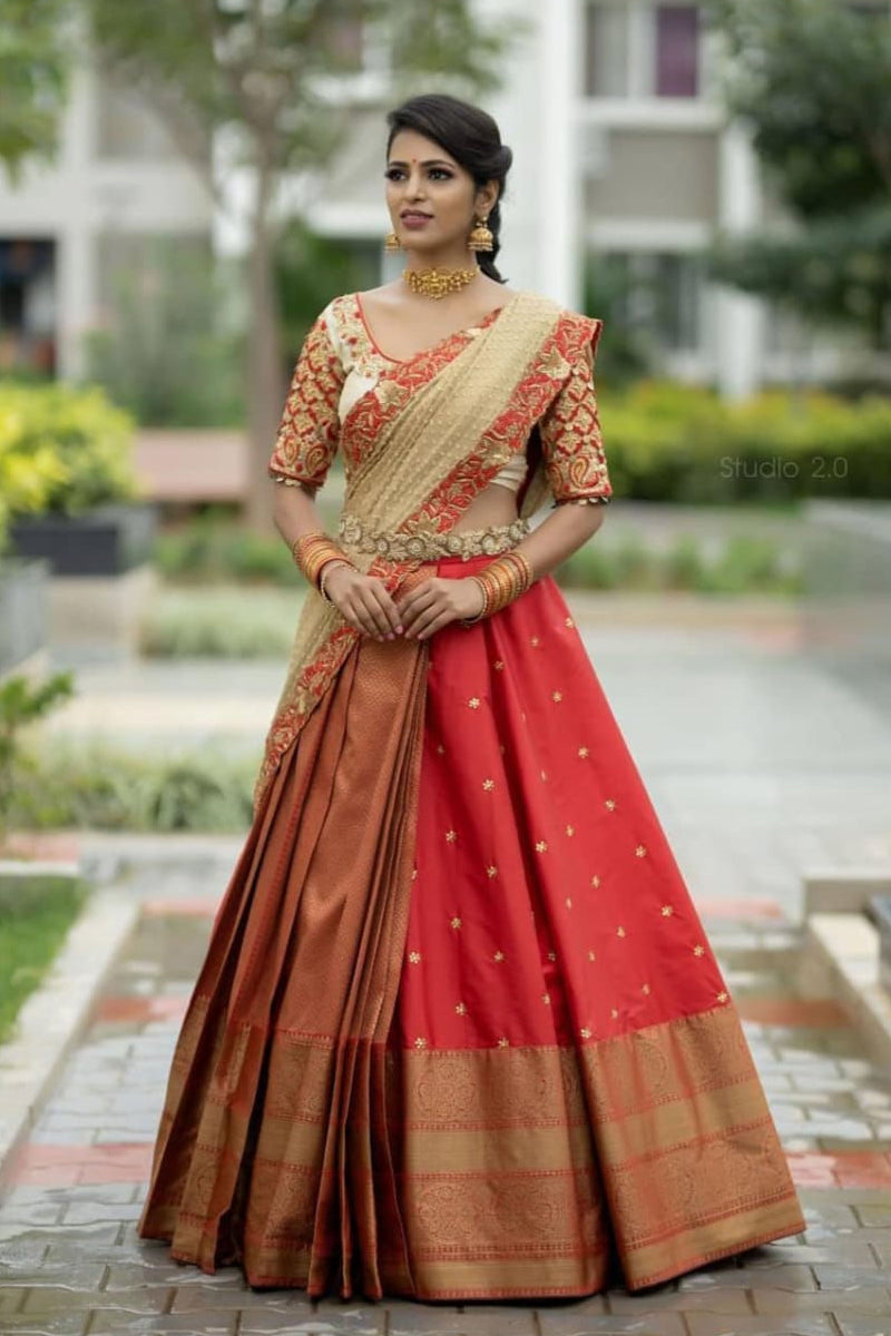 Lehenga saree 14