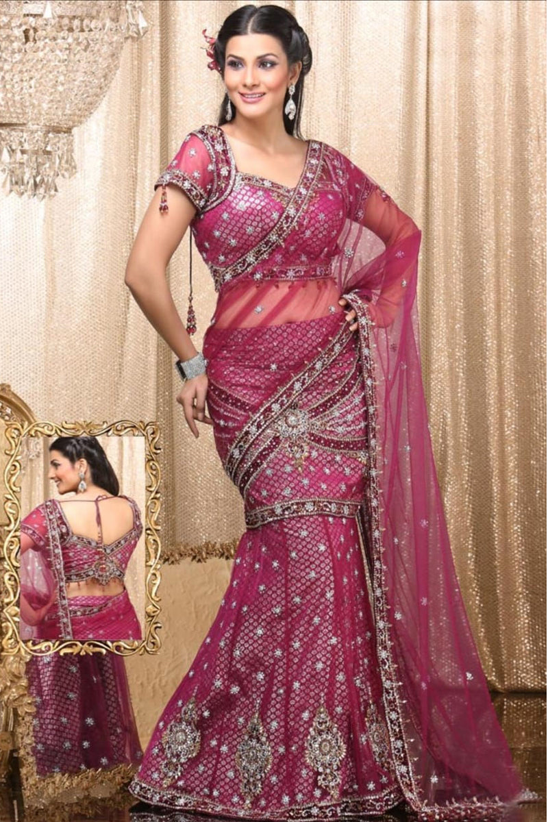 Lehenga saree 5