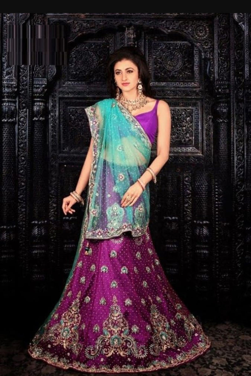 Lehenga saree 6