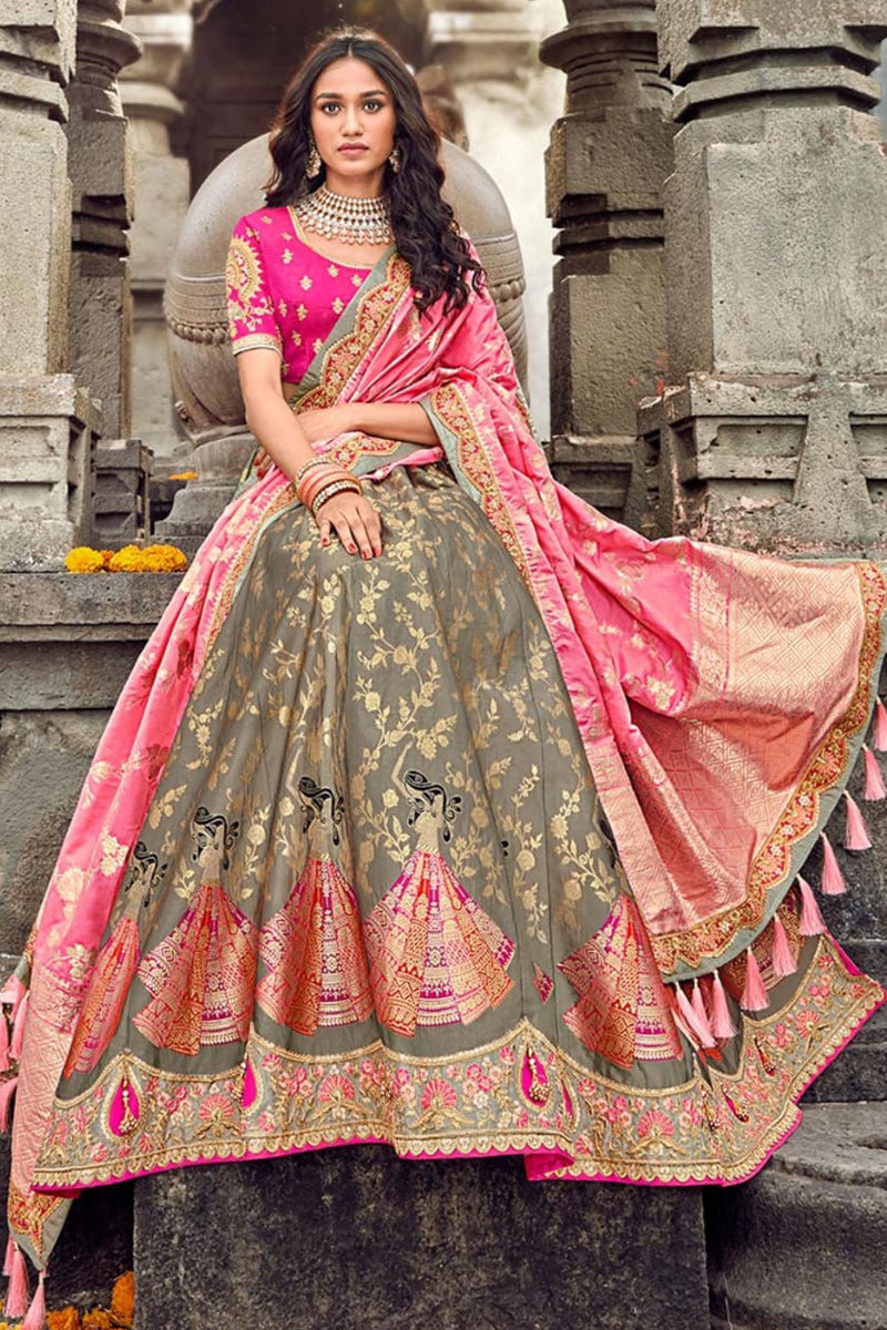 Lehenga saree 7