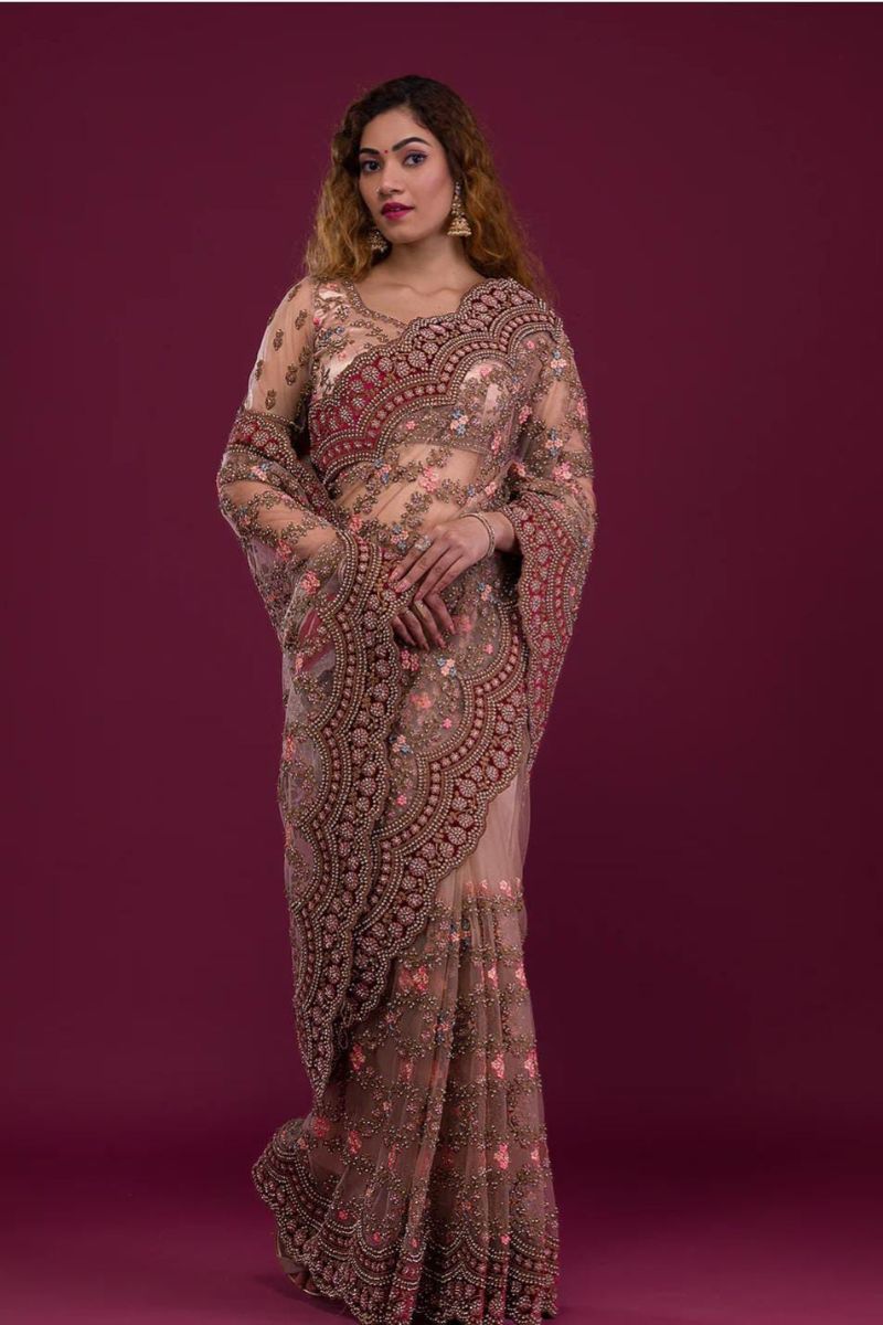 Partywear saree 34