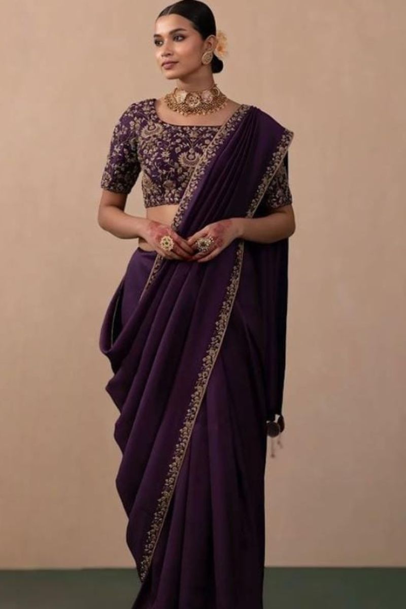 Partywear saree 6