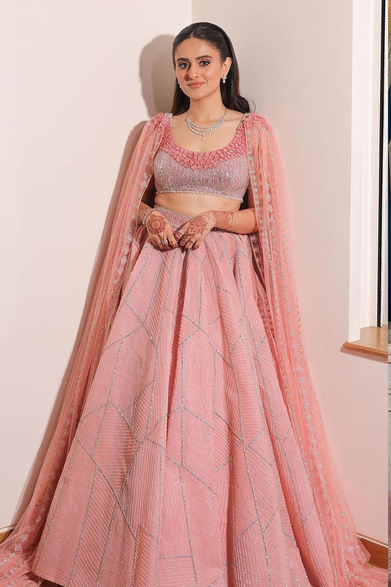 Classic Pink Engagement Gown